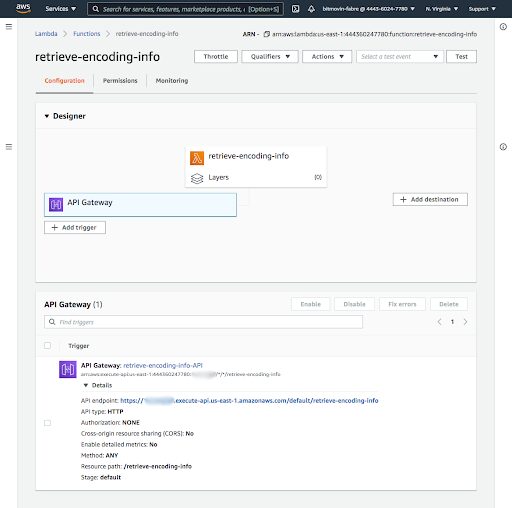 Triggering AWS Lambda Function_HTTP Call_AWS Dashboard_Screenshot