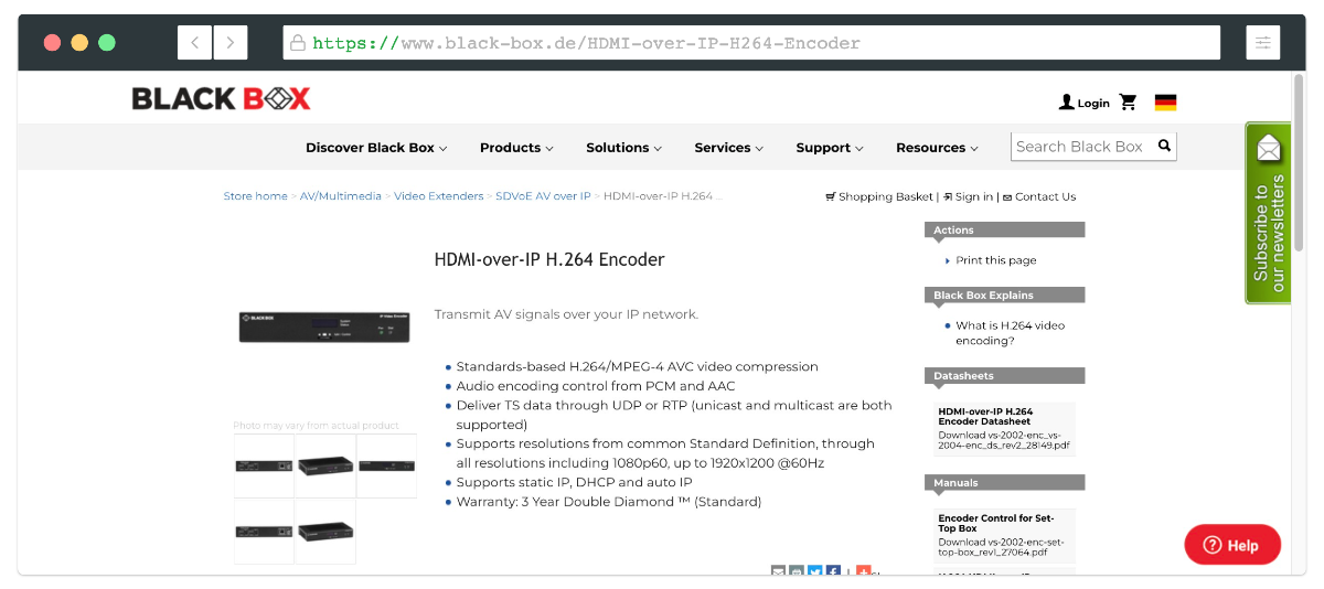 live streaming encoder - Bitmovin