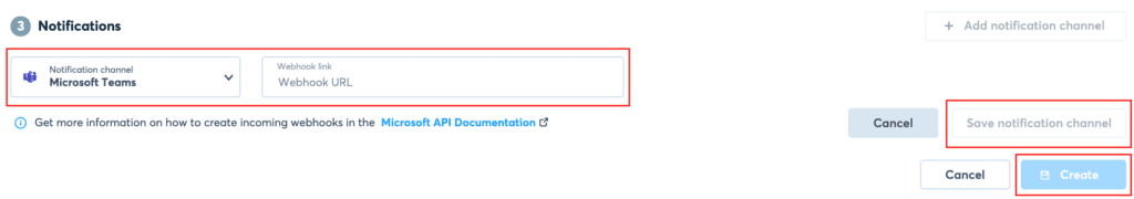 Video Analytics Threshold-based alerts_Notification Channel Webhooks_Dashboard Screenshot